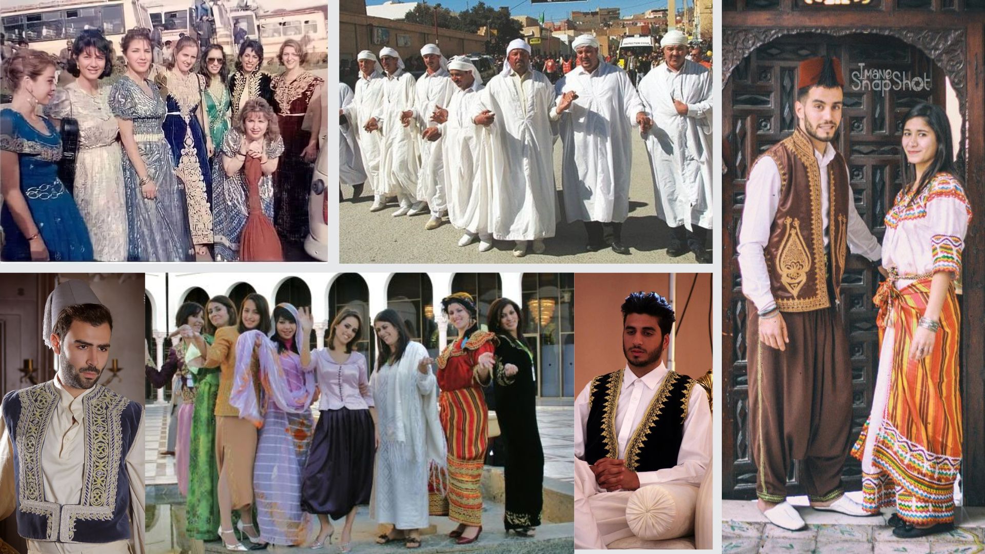 India Algeria Business and Cultural Council - Culture of Algeria in Algeria Clothing 