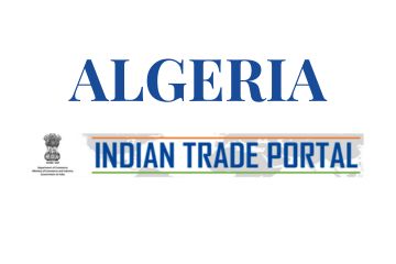 India Algeria Business and Cultural Council - Useful Links in Indian Trade Portal